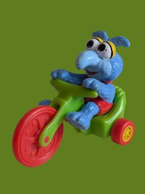 10/$25 Vintage 1986 McDonald’s Happy Meal Muppet Babies Gonzo Big Wheel